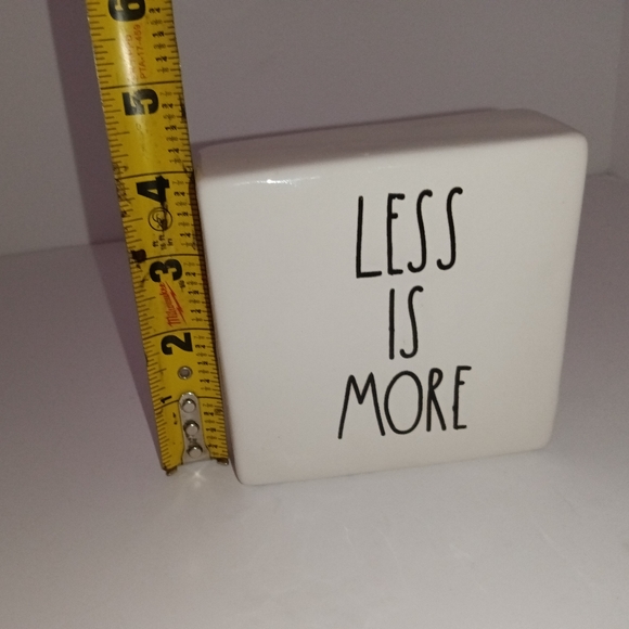 Rae Dunn More or Less / Less is More House Decor Living Room Decor - Picture 6 of 12